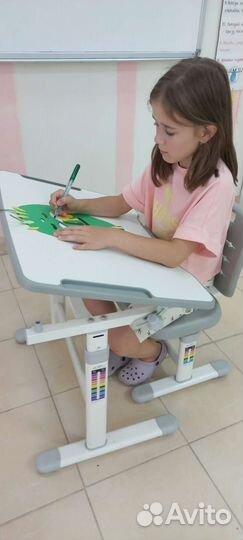 Детский стол и стул растущая парта