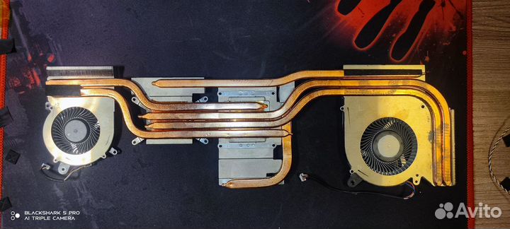 Система охлаждения msi katana 17