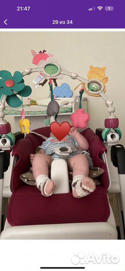 Стульчик для кормления peg perego siesta