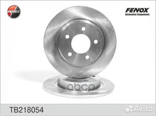 Диск тормозной mazda 3/5 TB218054 fenox