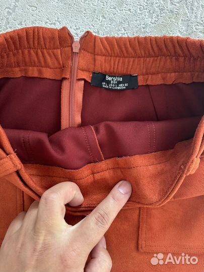 Юбка befree велюровая