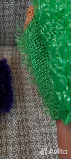 Мочалки- ежики ручной вязки на заказ