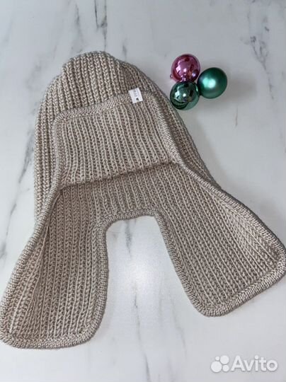 Шапка ушанка ручной работы