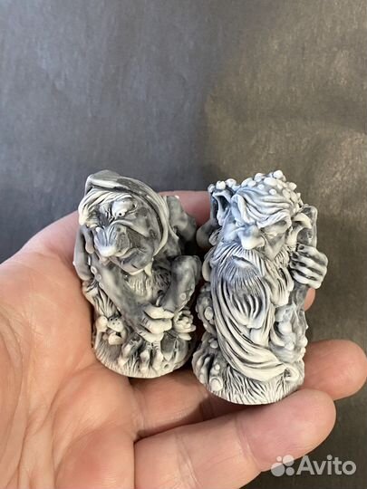 Фигурки леший кикимора совы