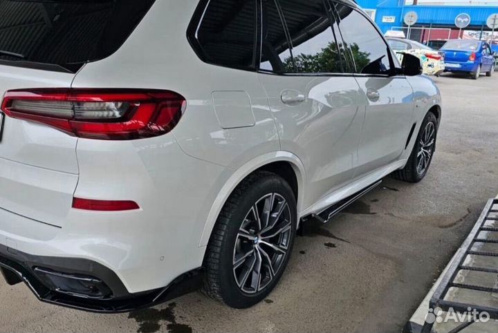 Пороги элероны клыки Bmw x5 g05