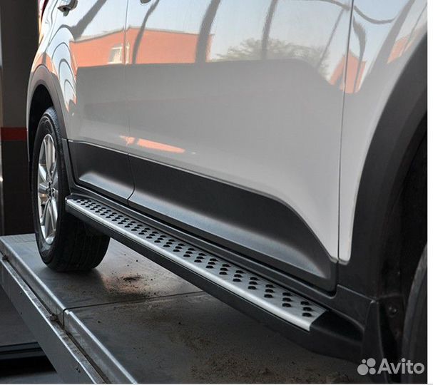 Порог-площадка на Хендэ Крета 1