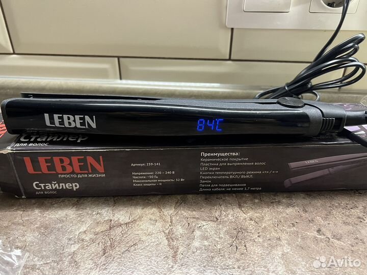 Стайлер для волос. Утюжок для волос Новый