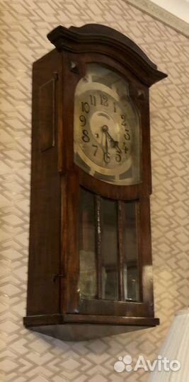 Старинные настенные часы Павел Буре