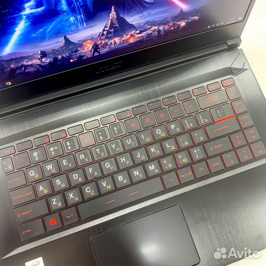 Игровой ноутбук MSI i7/RTX3060/16RAM/144Hz