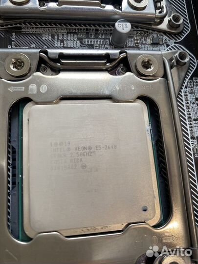 Комплект 2*Xeon 2640 (6-12 ядер) + 32 gb + x79-1.2