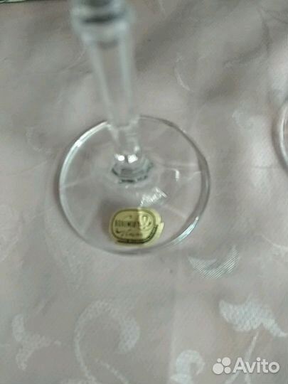 Винтажные хрустальные Рюмки Bohemia 90мл