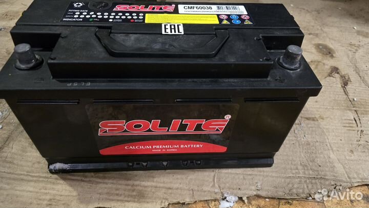 Аккумулятор бу Solite CMF 60038