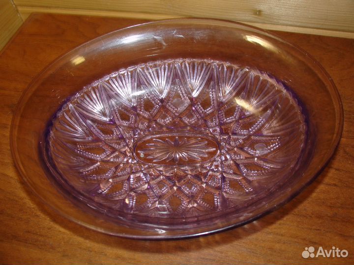 Цветное стекло посуда винтаж СССР