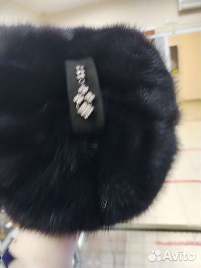 Шапка норковая женская