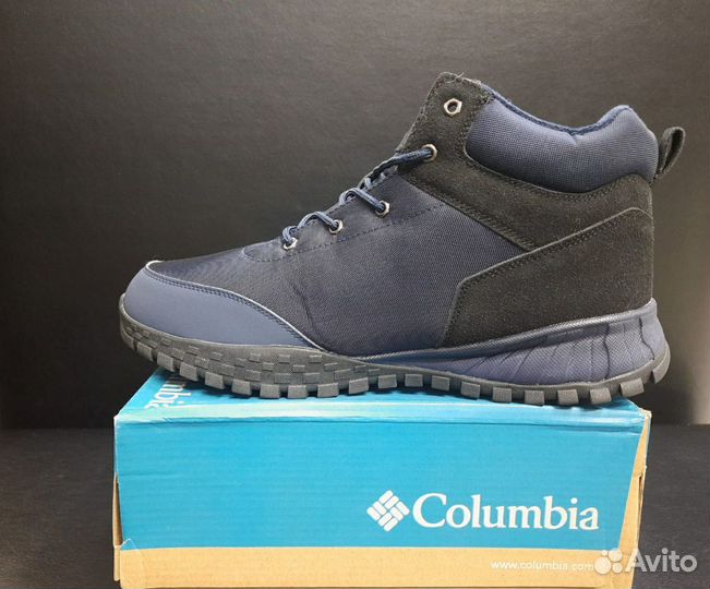 Зимние кроссовки Columbia 44-50 артикул 01 синий