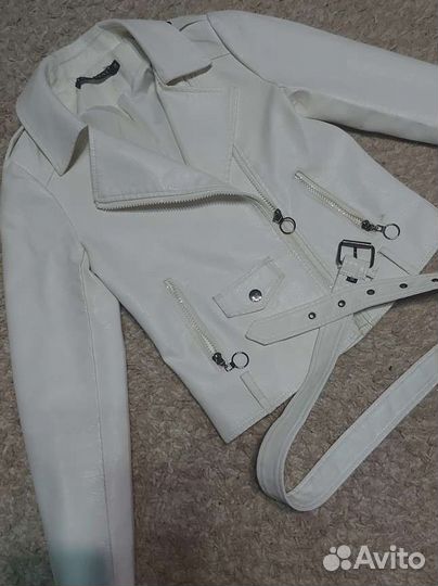 Кожаный пиджак