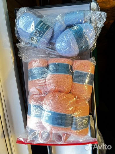 Пряжа пух норки