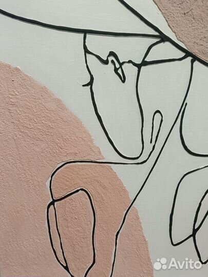 Интерьерная картина ручная работа 