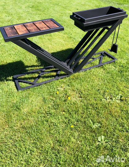 Мангал новый в стиле лофт