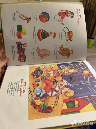 Книга Английский язык в картинках