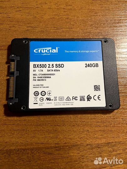 Жесткий диск ssd 250 Gb