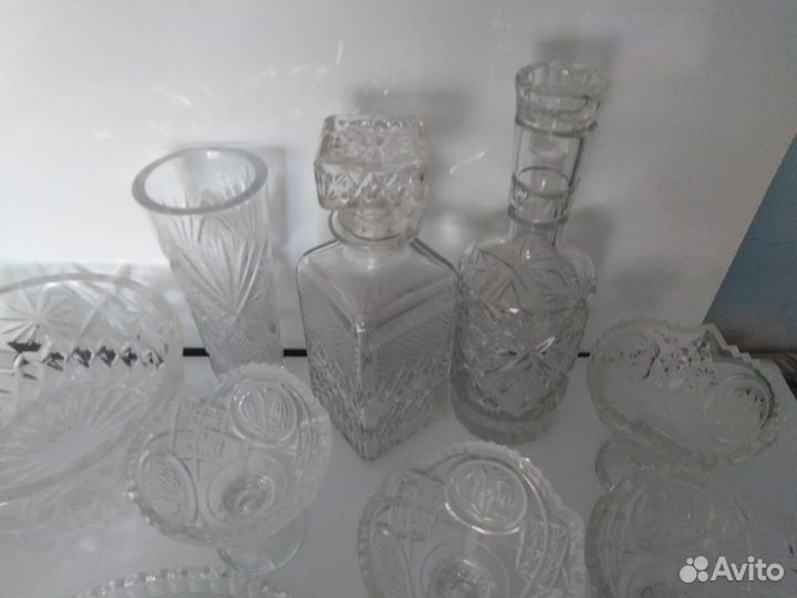 Хрустальная посуда СССР