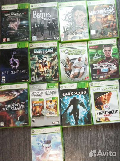 Лиц.диски Xbox360