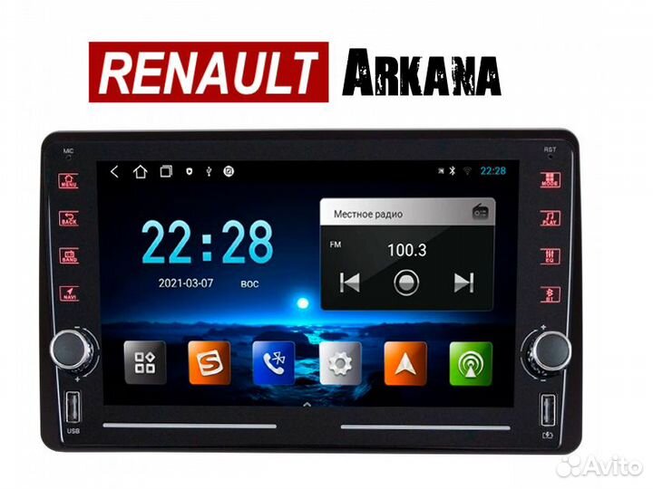 Topway ts10 Renault Arkana/Duster new CarPlay 4/32