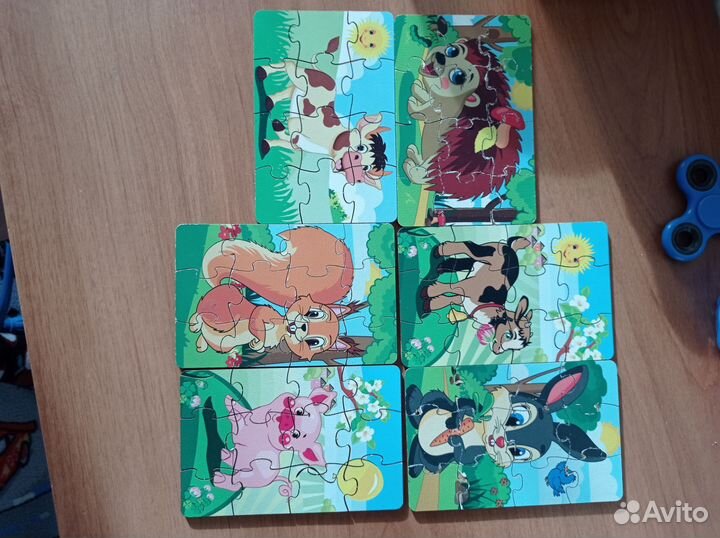 Деревянные пазлы