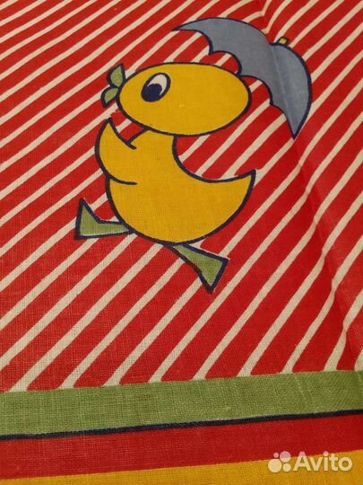 Отрез ткани хлопок СССР