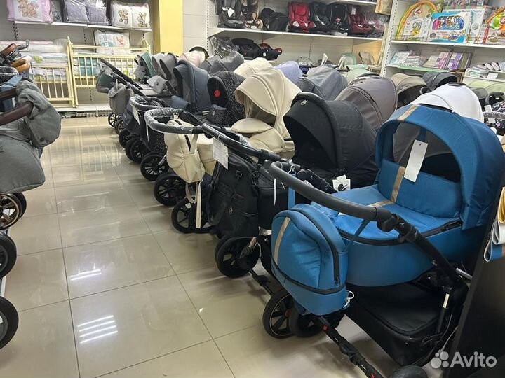 Детские модульные коляски 3в1