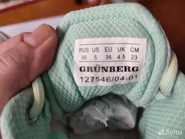 Кроссовки Grunberg 36 белые