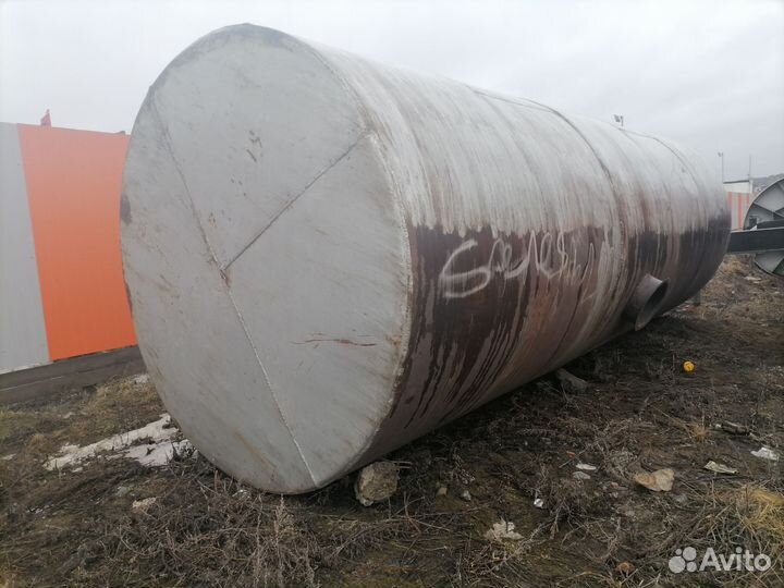 Емкость металлическая б/у 40 м3