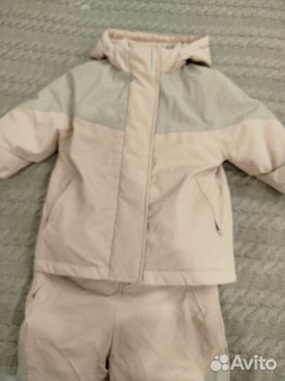 Зимний костюм для девочки 110
