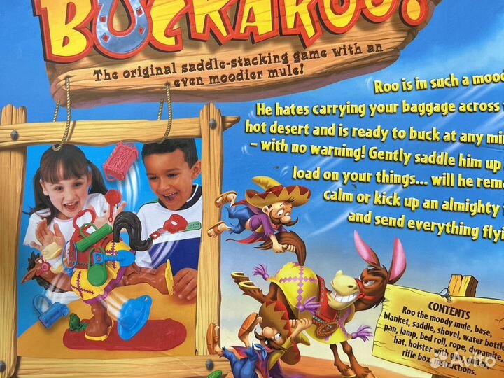 Настольная игра Buckaroo Hasbro Ковбой 4+