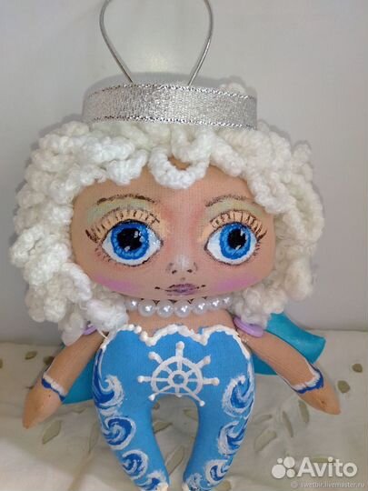 Подарок ангел морской оберег авторская кукла