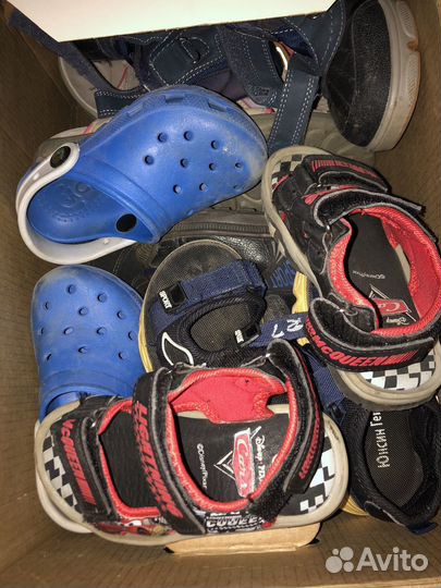 Обувь пакетом на мальчика 25 26