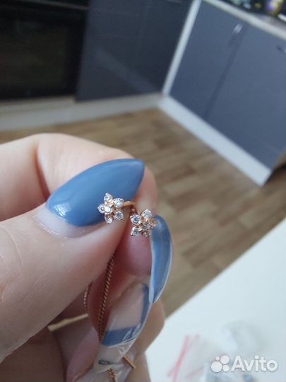 Серьги продевки