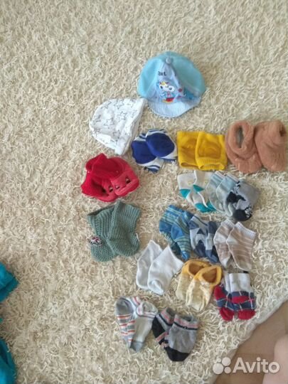 Детские вещи пакетом на мальчика 68-74