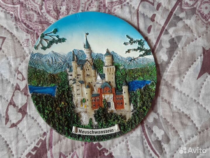 Настенная тарелка сувенирная, Германия