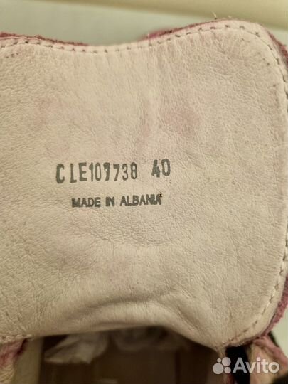 Cult ботинки кожаные, размер 40