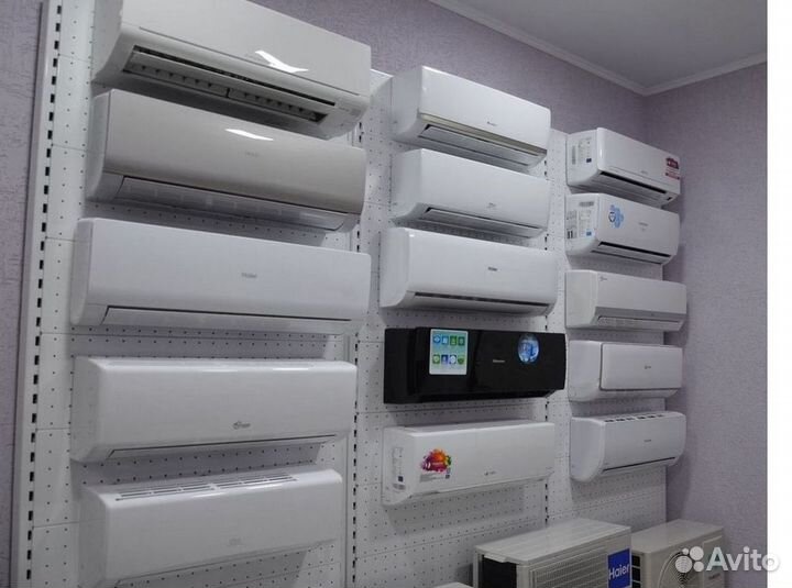 Сплит система с установкой