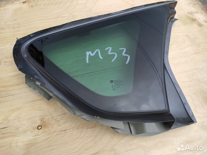 Стекло заднее правое AS3 глухое Opel Meriva B