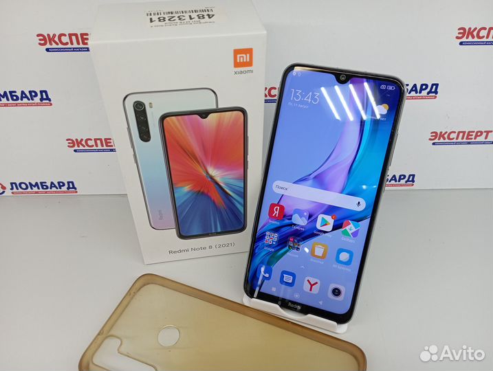 Xiaomi Redmi Note 8 2021, 4/64 ГБ