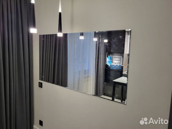 Серебряное зеркало 70х100