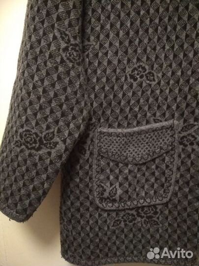 Кофта на подкладке большой размер