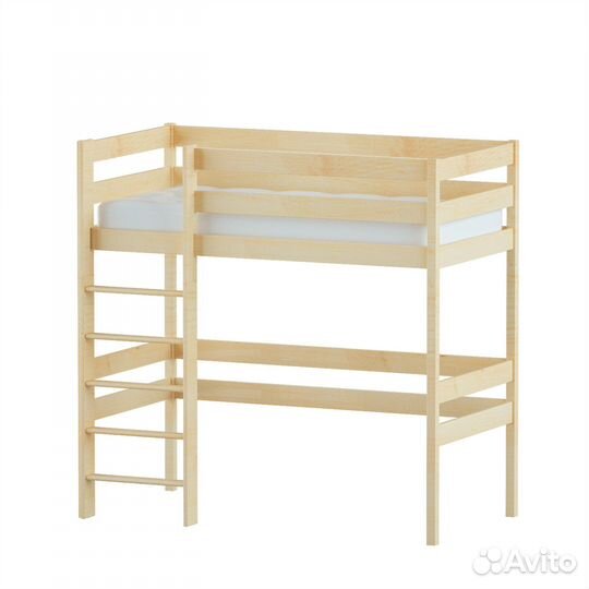 Кровать чердак из сосны
