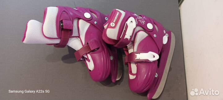 Коньки детские раздвижные