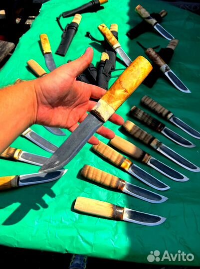 Якутский нож кованный х12мф