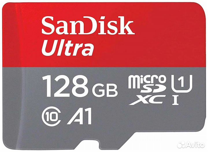 Карта памяти MicroSD SanDisk Ultra 128GB UHS-I